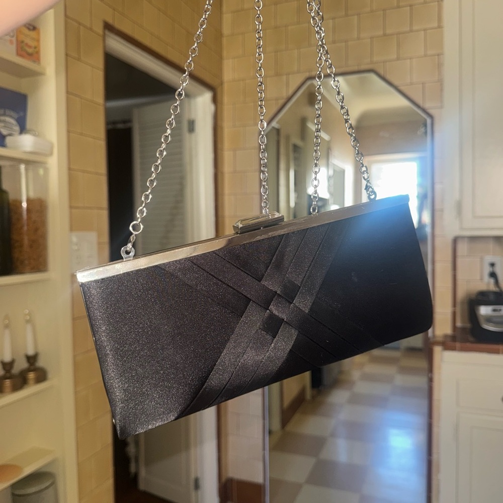 Elegant Black Clutch Bag